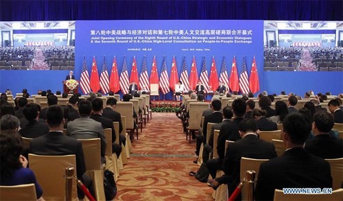 China, US discuss bilateral and global issues - ảnh 1
